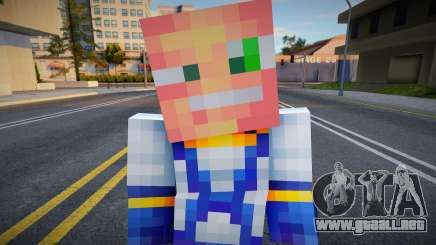Steve Body Skin v238 para GTA San Andreas