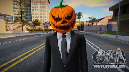 GTA Online Halloween Skin (Man) para GTA San Andreas