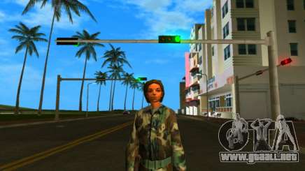 Female Army para GTA Vice City