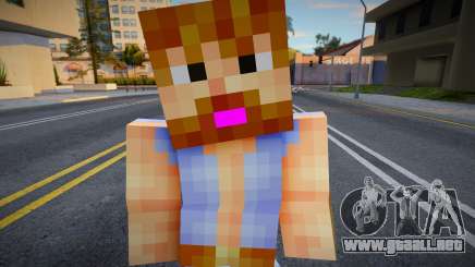 Steve Body Skin v159 para GTA San Andreas