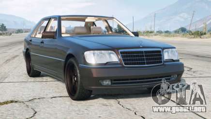 Mercedes-Benz S 600 AMG (W140) 1993〡add-on para GTA 5