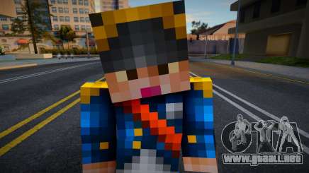 Steve Body Skin v248 para GTA San Andreas