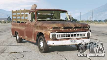 Chevrolet C10 Fleetside Pickup oxidado 1965 para GTA 5