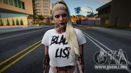 White Gang Skin v2 para GTA San Andreas