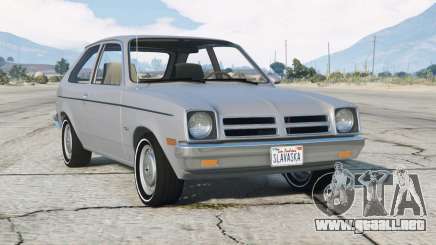 Chevrolet Chevette 3 puertas 1976〡add-on para GTA 5