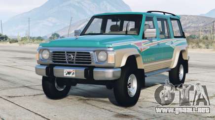 Nissan Patrol GR 5 puertas (Y60) 1997〡add-on para GTA 5