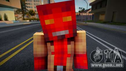 Steve Body Skin v257 para GTA San Andreas