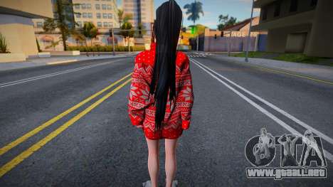 Momiji Baggy Sweater Christmas para GTA San Andreas