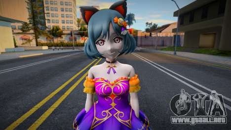 Shioriko Sexy Dress para GTA San Andreas