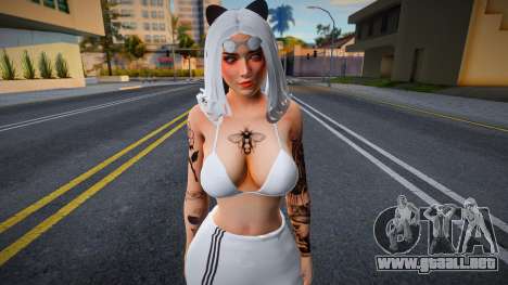 Girl With White Skin para GTA San Andreas