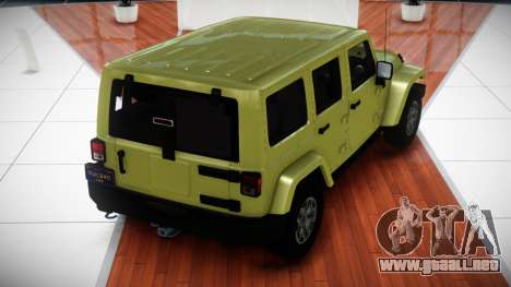 Jeep Wrangler QW para GTA 4