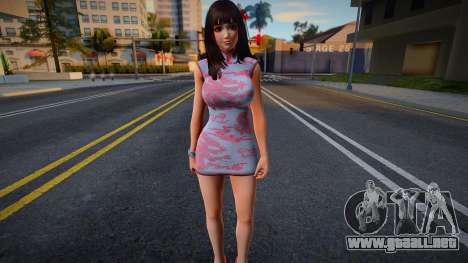 Naotora Ii Qipao Dress para GTA San Andreas