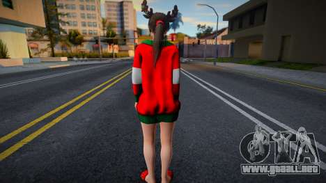 DOAXFC Sayuri - FC Christmas Present Sweater Dr para GTA San Andreas