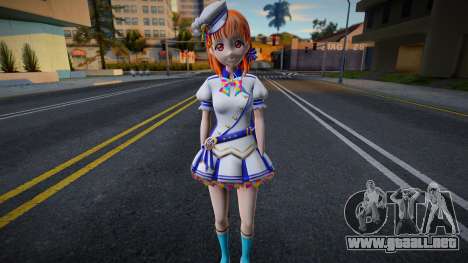 Chika skin 1 para GTA San Andreas