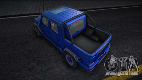 Mercedes - Benz G63 Pickup para GTA San Andreas