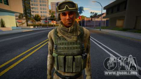 Soldado de Arma Tactics para GTA San Andreas