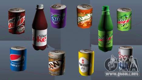 Sodas and Beer Pack para GTA 4