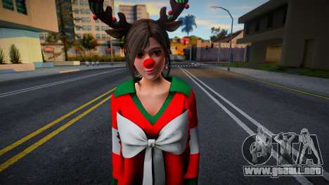 DOAXFC Sayuri - FC Christmas Present Sweater Dr para GTA San Andreas