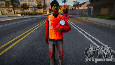 The Explosive Zombie para GTA San Andreas