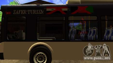 Autobús Zafer Turizm para GTA San Andreas