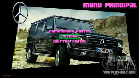Mercedes-Benz Menu 8 para GTA Vice City