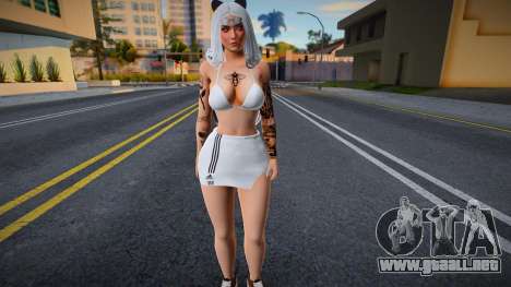 Girl With White Skin para GTA San Andreas