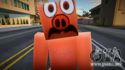 Minecraft Skin HD v6 para GTA San Andreas