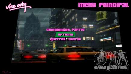 GTA IV Menu - Backgrounds 3 para GTA Vice City