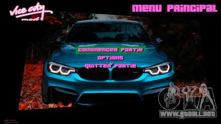 BMW Menu para GTA Vice City