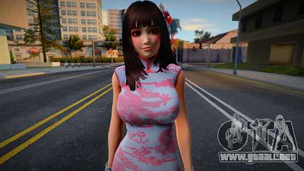 Naotora Ii Qipao Dress para GTA San Andreas