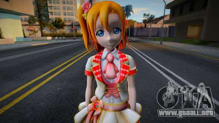 Honoka from Love Live para GTA San Andreas