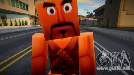Minecraft Skin HD v4 para GTA San Andreas