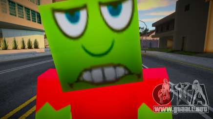 Minecraft Skin HD v8 para GTA San Andreas