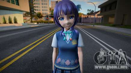 Karin from Love Live v1 para GTA San Andreas