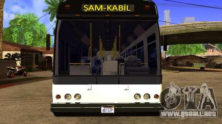 Autobús Zafer Turizm para GTA San Andreas