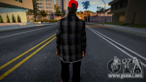 Bloods Skin 5 para GTA San Andreas