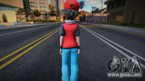 Pokemon Masters Ex: Protagonist - Red para GTA San Andreas