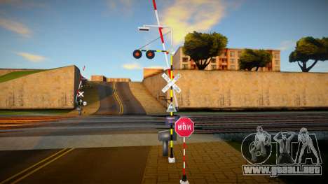 Railroad Crossing Mod Thailand 1 para GTA San Andreas