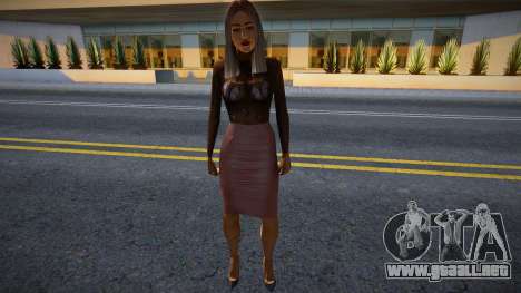 Girl skin 10 para GTA San Andreas