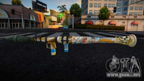 Rocket Launcher Graffiti para GTA San Andreas