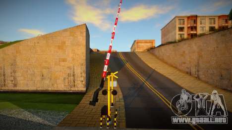 Indonesian Wantech Railroad Crossing v1 para GTA San Andreas