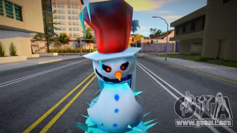 Muñeco de nieve 1 para GTA San Andreas