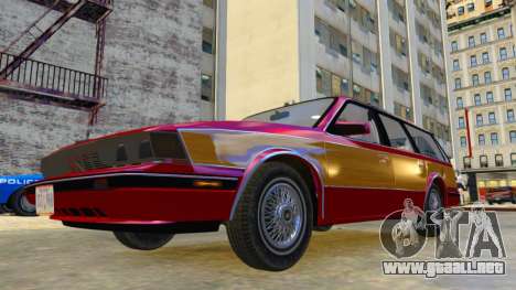 1986 Buick Century Limited Station Wagon para GTA 4