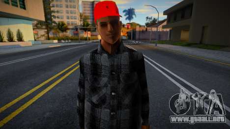 Bloods Skin 5 para GTA San Andreas