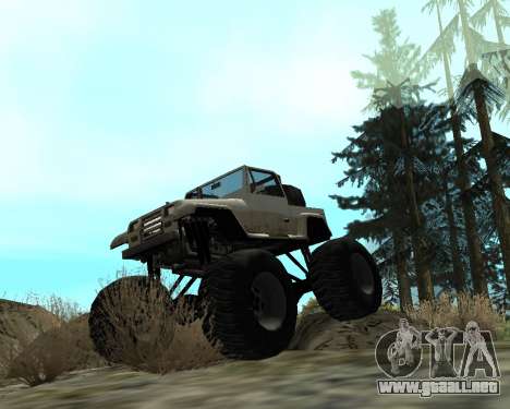 Monster Truck Edition Mesa para GTA San Andreas