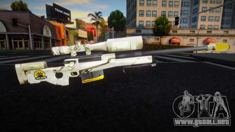 Yeti Park - Sniper Rifle L96A1 para GTA San Andreas