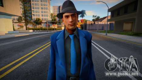 Vito Scalletta de Mafia 2 con traje azul para GTA San Andreas