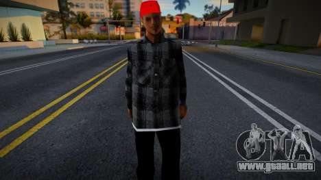 Bloods Skin 5 para GTA San Andreas