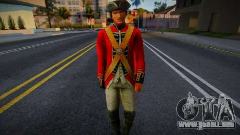 Marines ingleses (siglo 18) v14 para GTA San Andreas