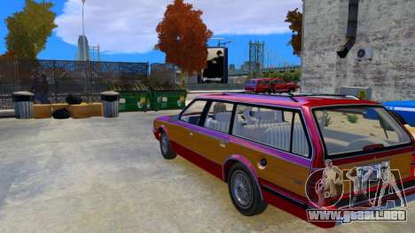 1986 Buick Century Limited Station Wagon para GTA 4